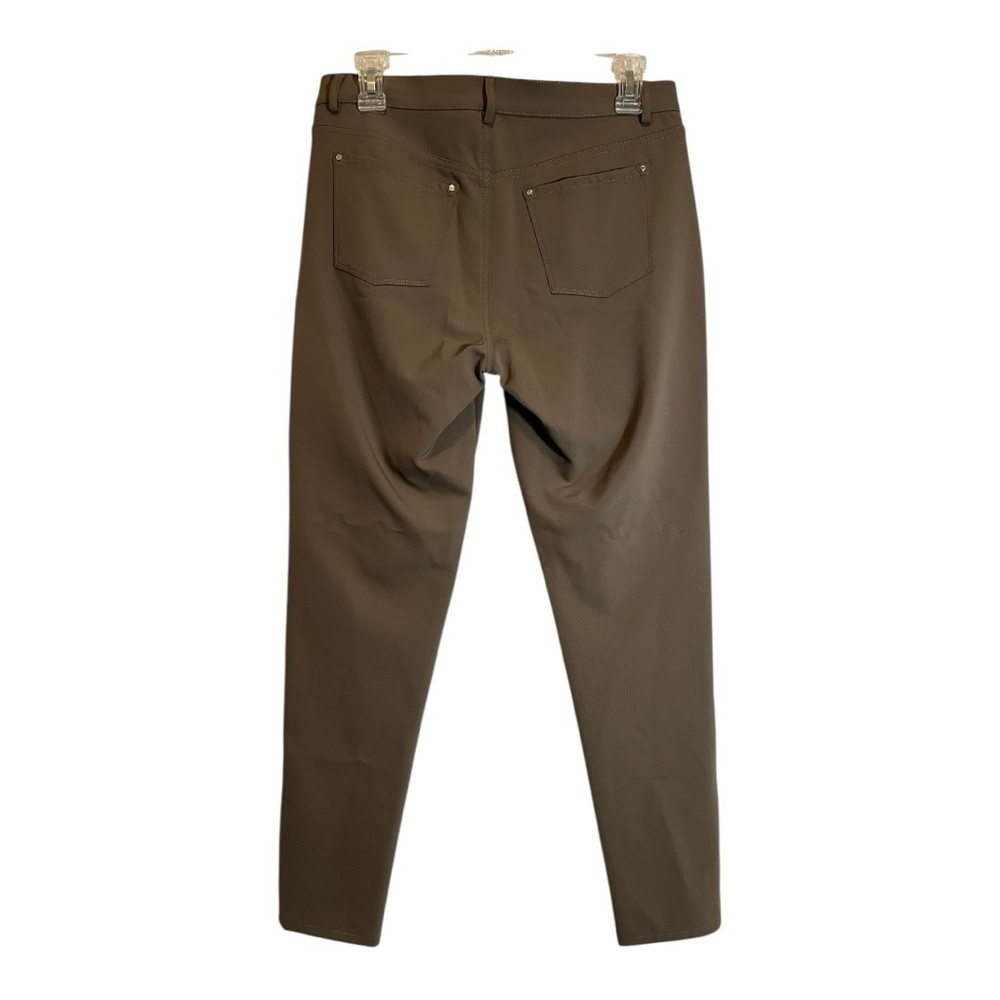 Lafayette 148 Acclaimed Stretch Mercer Pant in Nougat Size 6 - Picture 6 of 8